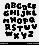 Image result for Black Circle Bubble Font