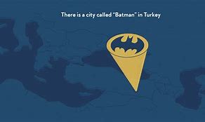 Image result for Batman Turkey Map