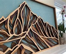 Image result for Mountain Wall Art