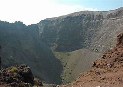 Image result for Vesuvius Crater