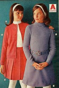 Image result for 1960s School Fashion