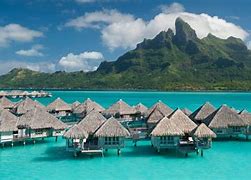 Image result for Over the Water Bungalows in Papeete