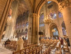 Image result for Notre Dame Interior Before Fire
