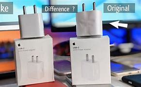 Image result for iPhone Charger Cable Real vs Fake
