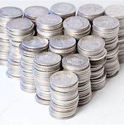 Image result for Stack of Pure Silver Coins