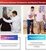 Image result for What Is the Difference Chiropractor and Physical Therapy