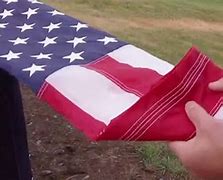 Image result for Flag Folded in Triangle
