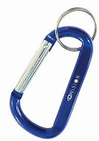 Image result for Blue Keychain Carabiner Clip