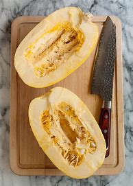 Image result for Cooking Spaghetti Squash