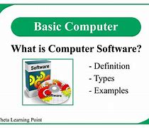 Image result for Definition of Computer Software