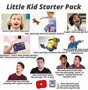 Image result for Little Kid Starter Pack