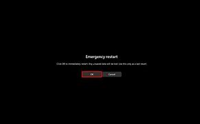 Image result for Emergency Restart Windows 11