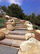 Image result for River Rock Stepping Stones