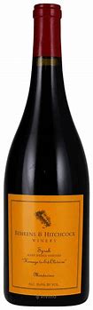 Image result for Behrens Hitchcock Syrah Homage to Ed Oliveira