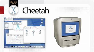 Image result for Mac OS X 10.0 Cheetah