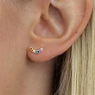 Image result for Rainbow Stud Earrings