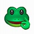 Image result for Transparent Frog Emoji