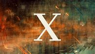 Image result for Letter X Graphic