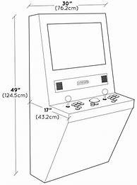 Image result for LCD Arcade Cabinet Plans