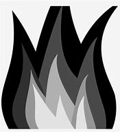 Image result for Fire Clip Art Free Black and White