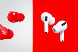 Image result for Beats Earbuds vs Air Pods