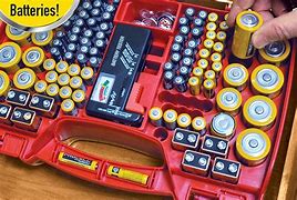 Image result for Battery Storage Case with Batteries Included