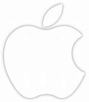 Image result for Apple Logo Sticker White