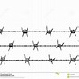 Image result for Black and White Barbed Wire