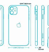 Image result for iPhone 11-Screen Measure