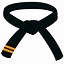 Image result for Black Belt Drawing Jpg