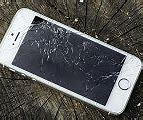 Image result for Cracked iPhone Front Screen