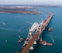 Image result for Aerial View of Crimean Bridge