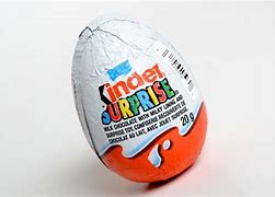 Image result for Kinder Egg with No Wrapper