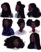 Image result for Digital Art Hairstyles