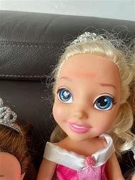 Image result for Mini Disney Princess Dolls Gold Glitter On Their Dresses