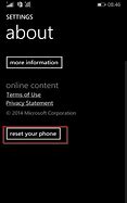 Image result for How to Manually Reset a Windows Phone