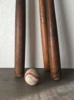 Image result for vintage wood softball bat