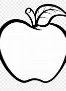 Image result for Parts of an Apple Black and White