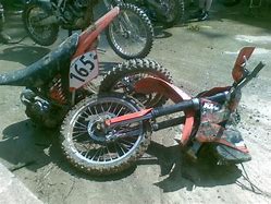 Image result for Broken Dirt Bike