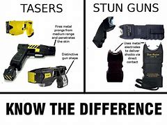 Image result for Stun Gun vs Taser
