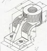 Image result for 3D Technical Drawing