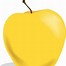 Image result for Apple with Yellow Heart Clip Art