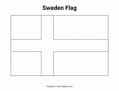 Image result for Sweden Flag Black and White