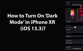 Image result for iPhone XR Dark Mode