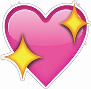 Image result for Pink Heart Emoji Transparent Background