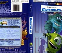 Image result for Disney Monsters Inc. DVD