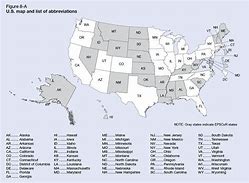Image result for Printable US Map with State Abbreviations