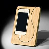 Image result for W9ooden iPad and Phone Stand