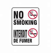 Image result for No French Sign