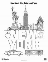 Image result for New York City Coloring